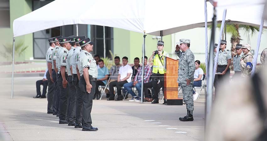 Asume Homero Blanco Lozano la coordinación de la Guardia Nacional en BCS Asume Homero Blanco Lozano la coordinación de la Guardia Nacional en BCS