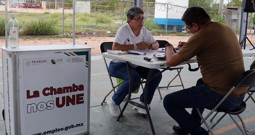 Gobiernos estatal y federal convocan a jornada de empleo “La chamba nos une” en El Vizcaíno