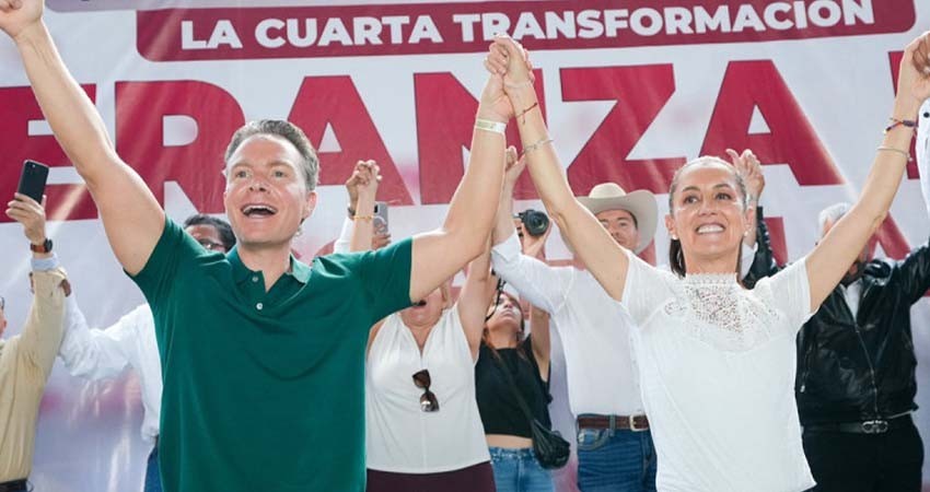 Claudia Sheinbaum será una presidenta ambientalista: Manuel Velasco Claudia Sheinbaum será una presidenta ambientalista: Manuel Velasco