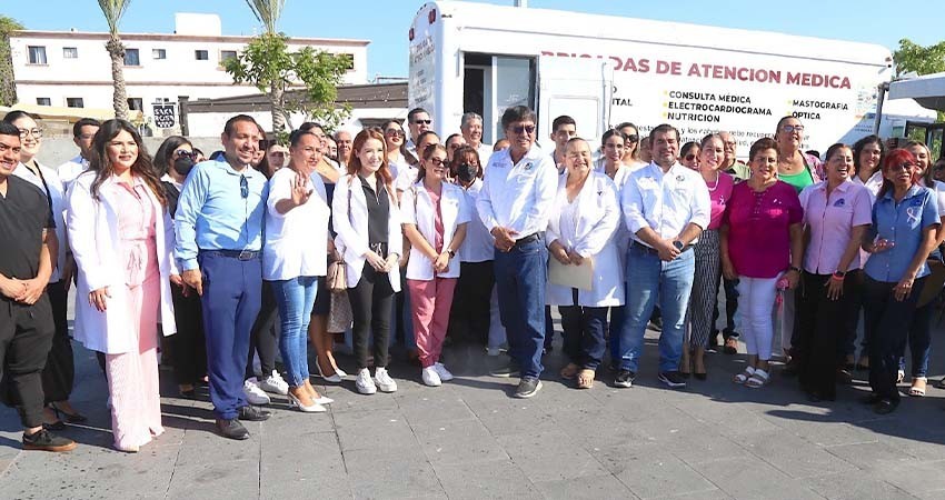 Continúan las brigadas de salud ahora en San José del Cabo