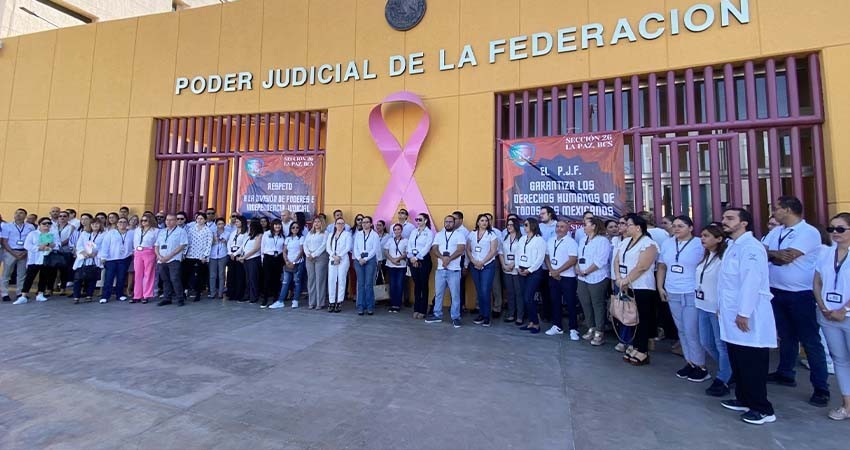 Trabajadores del Poder Judicial de la Federación se van a paro Trabajadores del Poder Judicial de la Federación se van a paro