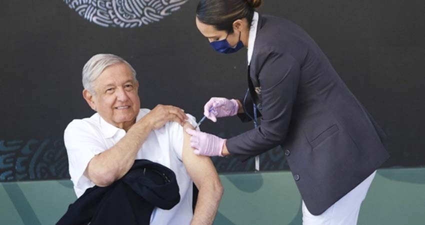 AMLO se vacunará contra Covid-19 la próxima semana: 'cualquiera es buena' AMLO se vacunará contra Covid-19 la próxima semana: 'cualquiera es buena'