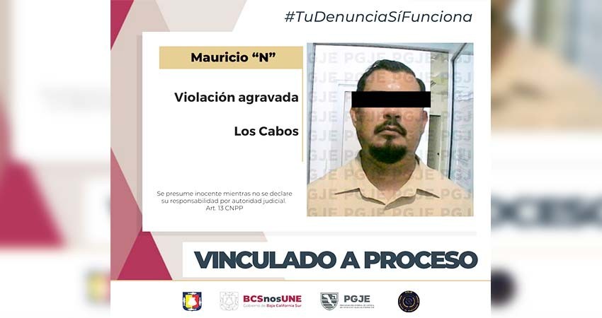 Queda sujeto vinculado a proceso por violación agravada