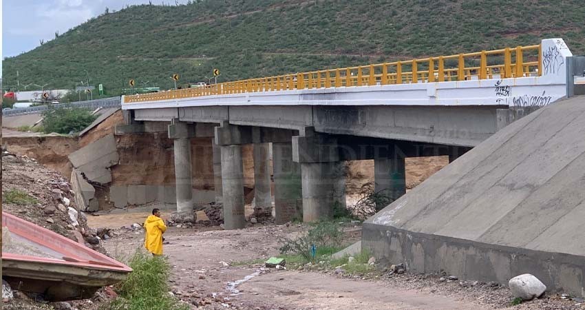 Por daños estructurales, suspenden por varias horas el paso del puente “El Cajoncito” Por daños estructurales, suspenden por varias horas el paso del puente “El Cajoncito”