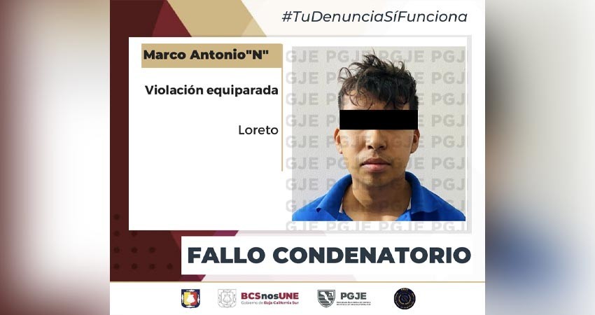 Fallan contra Antonio “N” por el delito de violación equiparada
