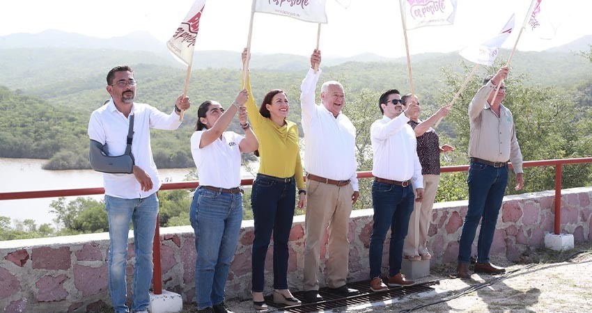 Atestigua el gobernador Castro Cosío el inicio de construcción de planta potabilizadora “La buena mujer”