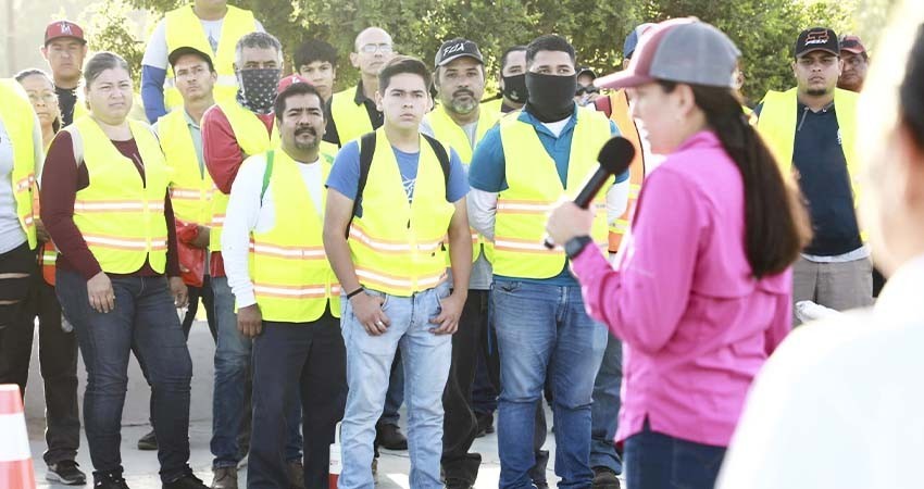 Arrancó el Programa de Empleo Temporal para la reconstrucción de La Paz