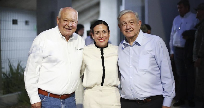 Alcaldesa agradece y reconoce el apoyo de AMLO para La Paz