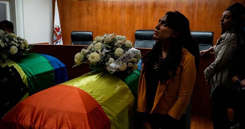 Dan último adiós a le magistrade Ociel Baena Dan último adiós a le magistrade Ociel Baena