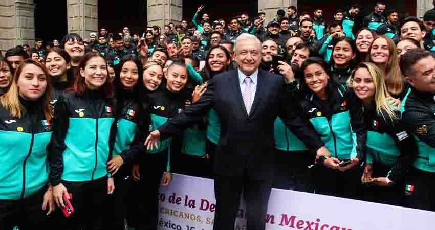 Deportistas de Panamericanos recibirán 500 mdp de bienes confiscados: AMLO