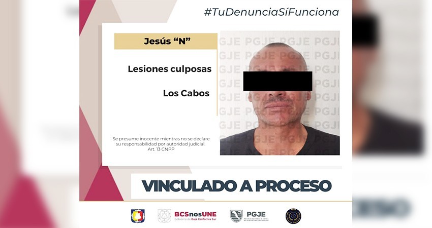 Por lesiones culposas queda vinculado a proceso Jesús “N” Por lesiones culposas queda vinculado a proceso Jesús “N”