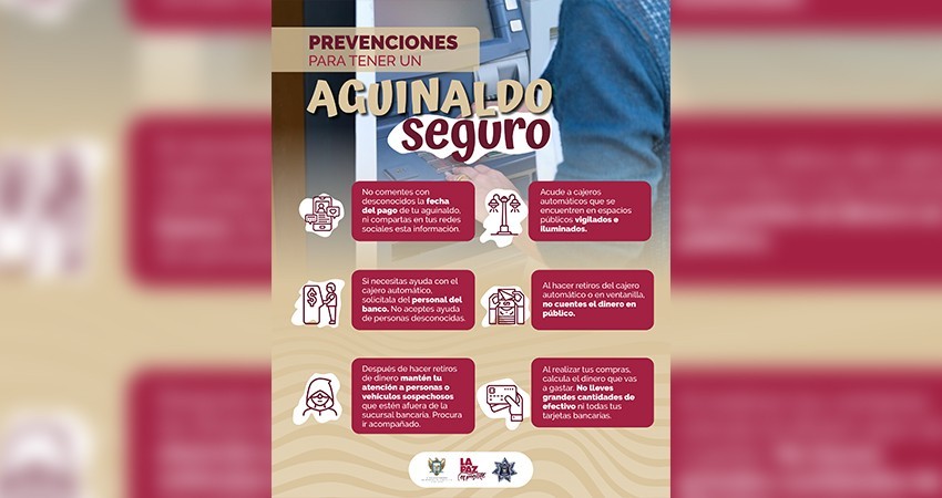 Emiten recomendaciones para no dejarse sorprender y tener un aguinaldo seguro Emiten recomendaciones para no dejarse sorprender y tener un aguinaldo seguro