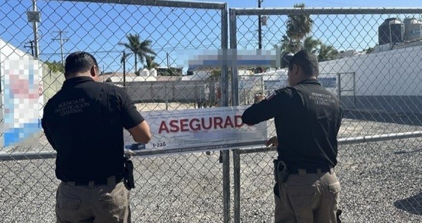 FGR realizó cateo en un inmueble por delito en materia de hidrocarburos en La Paz FGR realizó cateo en un inmueble por delito en materia de hidrocarburos en La Paz