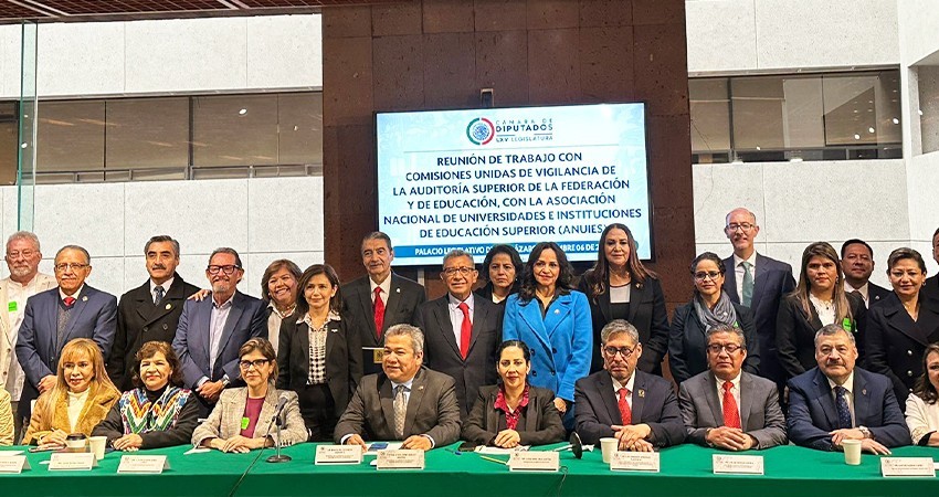 UABCS presenta estados financieros ante la Cámara de Diputados y destaca logros académicos