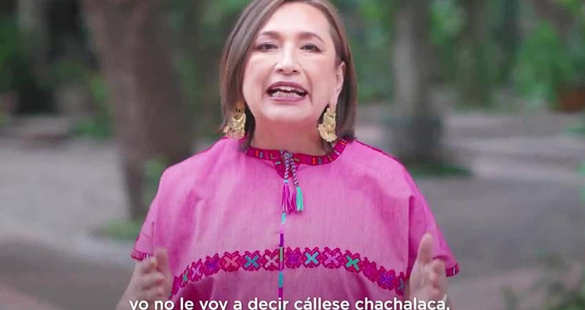 Xóchitl Gálvez reclama a AMLO que ‘es jefe de Estado, no jefe de campaña’ Xóchitl Gálvez reclama a AMLO que ‘es jefe de Estado, no jefe de campaña’