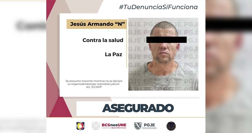 Detienen a Armando “N” con un arma y más de 4 mil dosis de droga Detienen a Armando “N” con un arma y más de 4 mil dosis de droga