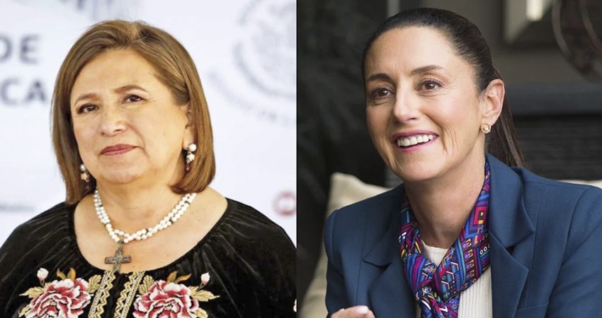 Sheinbaum aventaja con 22 puntos a Gálvez, según encuesta Sheinbaum aventaja con 22 puntos a Gálvez, según encuesta