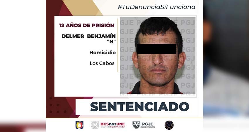 Por el homicidio que cometió en CSL sentencian a 12 de años de prisión a Benjamín “N” Por el homicidio que cometió en CSL sentencian a 12 de años de prisión a Benjamín “N”