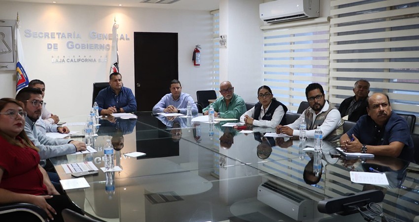 Cumple el comité de evaluación de daños de BCS, con entrega de resultados por huracán Norma