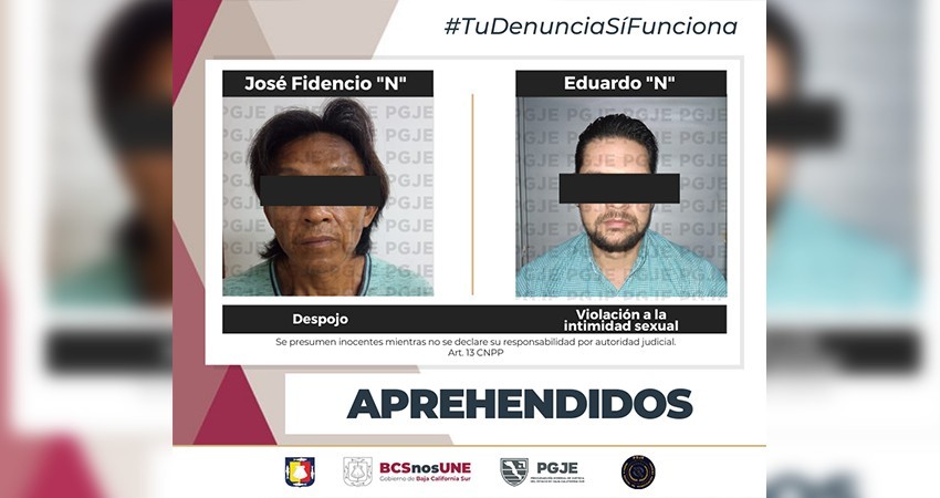 Aprehende PGJE a dos hombres Aprehende PGJE a dos hombres