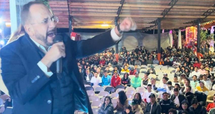 Migrantes organizan posada en apoyo a Sheinbaum Migrantes organizan posada en apoyo a Sheinbaum