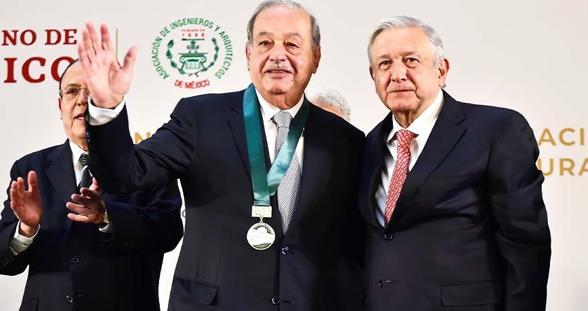 AMLO celebró que Slim pague 530 millones de dólares en campo petrolero AMLO celebró que Slim pague 530 millones de dólares en campo petrolero