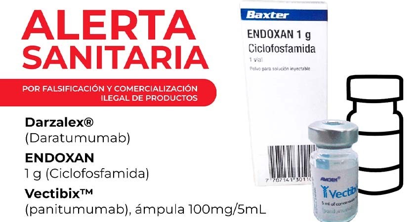 Cofepris alerta por falsificación y comercialización ilegal de medicamentos oncológicos Cofepris alerta por falsificación y comercialización ilegal de medicamentos oncológicos