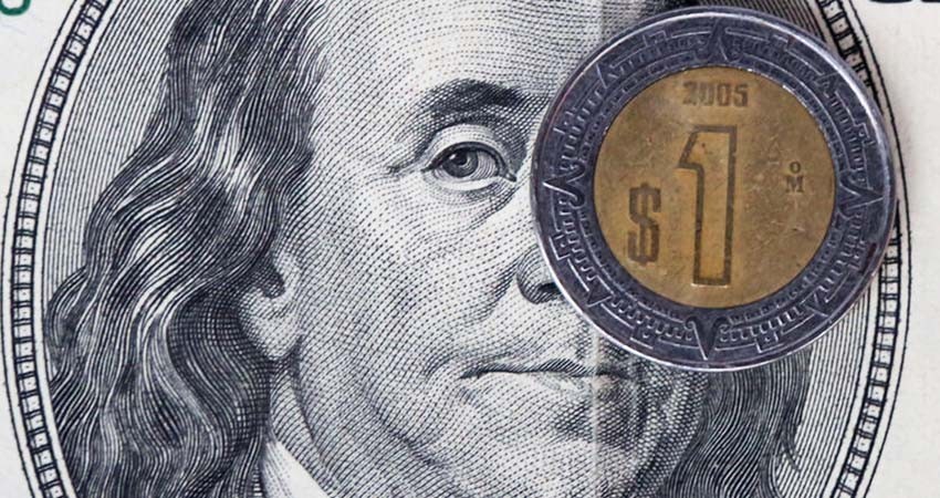 Peso mexicano borra pérdidas iniciales con la mira puesta en inflación de EU Peso mexicano borra pérdidas iniciales con la mira puesta en inflación de EU