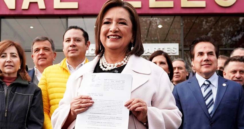 Xóchitl Gálvez insta al INE a investigar 'recursos públicos' en precampaña de Sheinbaum Xóchitl Gálvez insta al INE a investigar 'recursos públicos' en precampaña de Sheinbaum