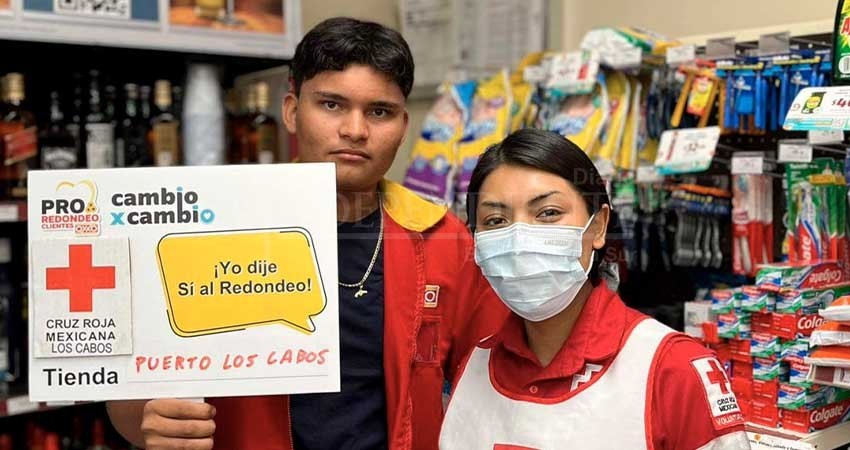 Tiendas Oxxo donarán redondeo a Cruz Roja de Los Cabos Tiendas Oxxo donarán redondeo a Cruz Roja de Los Cabos
