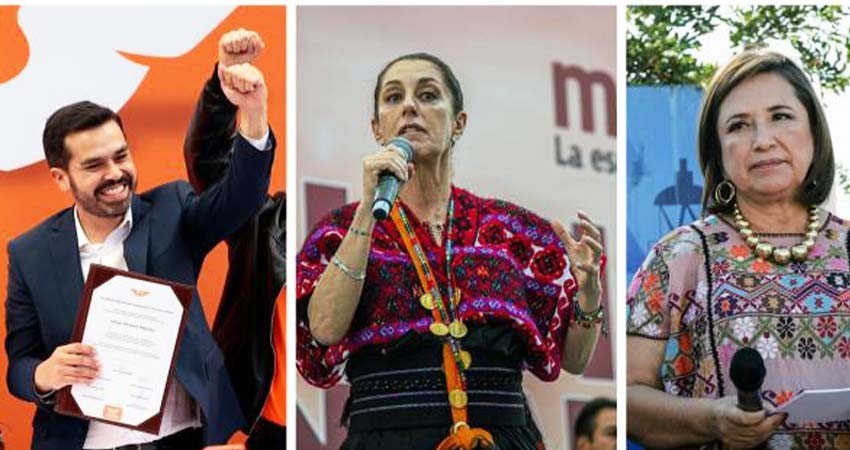 Aspirantes presidenciales cierran sus precampañas Aspirantes presidenciales cierran sus precampañas