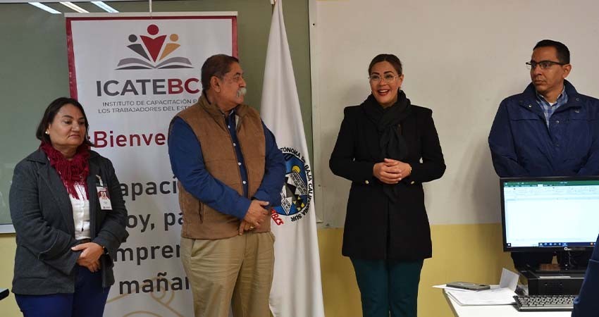 Inicia ICATEBCS programa anual de capacitación
