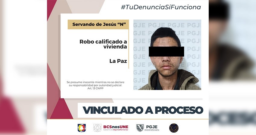 Queda vinculado a proceso Jesús “N” por robo a vivienda Queda vinculado a proceso Jesús “N” por robo a vivienda