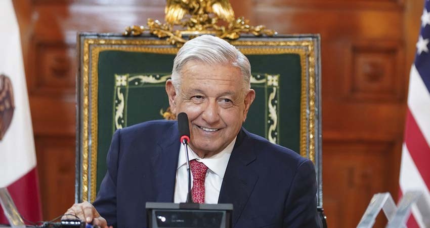 Asegura AMLO que el gobierno ya está reencausado, “no habrá marcha atrás; todo queda blindado” Asegura AMLO que el gobierno ya está reencausado, “no habrá marcha atrás; todo queda blindado”