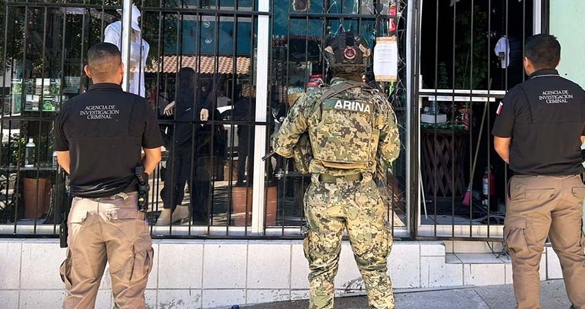 FGR realiza cateo por la posible comisión de un delito contra la salud en La Paz FGR realiza cateo por la posible comisión de un delito contra la salud en La Paz