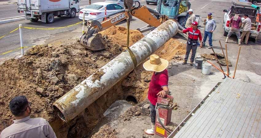 Atendió el OOMSAPAS La Paz 268 fugas de agua