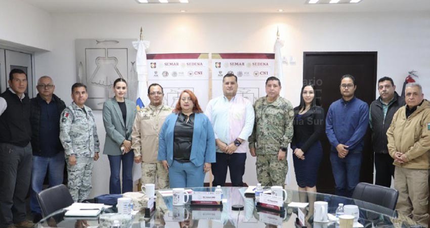 Mesa de Seguridad en BCS e INE definen estrategias para tener un proceso electoral seguro