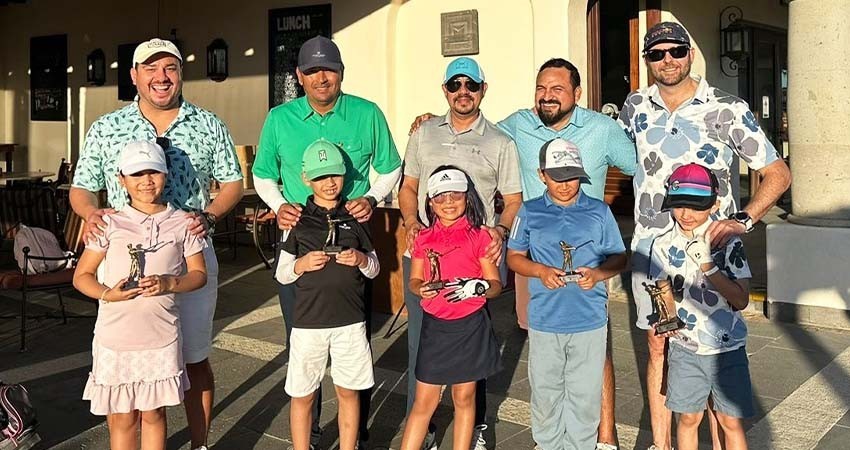 Lista la selección de BCS que participara en regional de golf