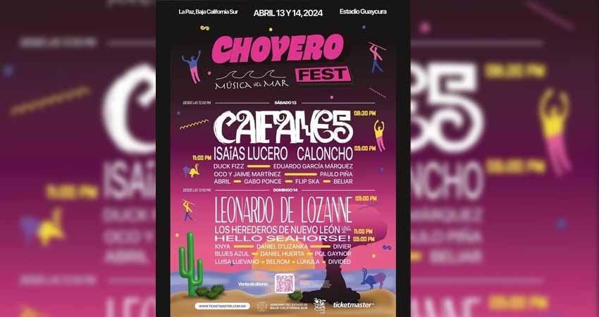 Caifanes encabezará el elenco del Festival Choyero Fest 2024