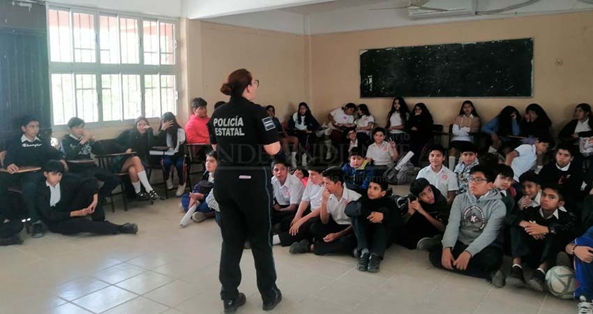 Imparte policía cibernética temas de Ley Olimpia y ciberacoso a escuelas