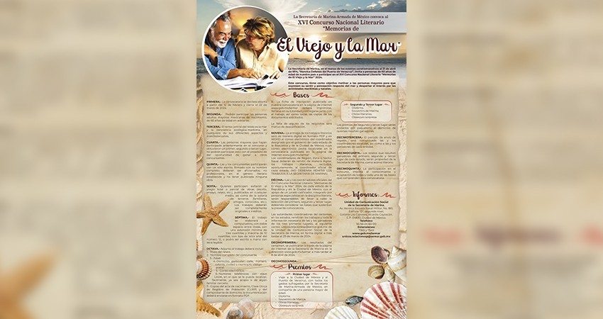 Convocan al concurso nacional literario “Memorias de El Viejo y la Mar”