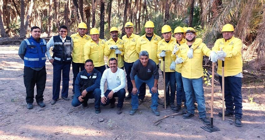 SEPUIMM entrega material para la prevención de incendios forestales