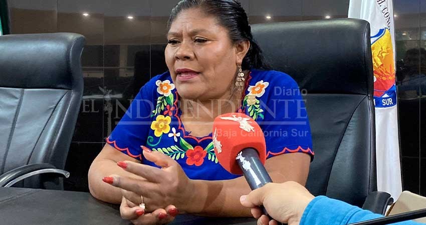 Analizará el Congreso de BCS la situación de la presidenta de la CEDH: Legisladora Analizará el Congreso de BCS la situación de la presidenta de la CEDH: Legisladora