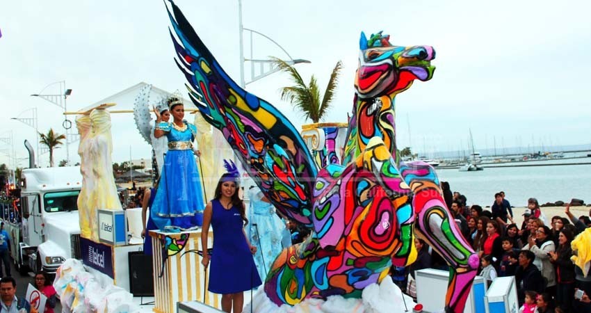 Todo listo para el desfile del Carnaval La Paz “México Fantástico” Todo listo para el desfile del Carnaval La Paz “México Fantástico”