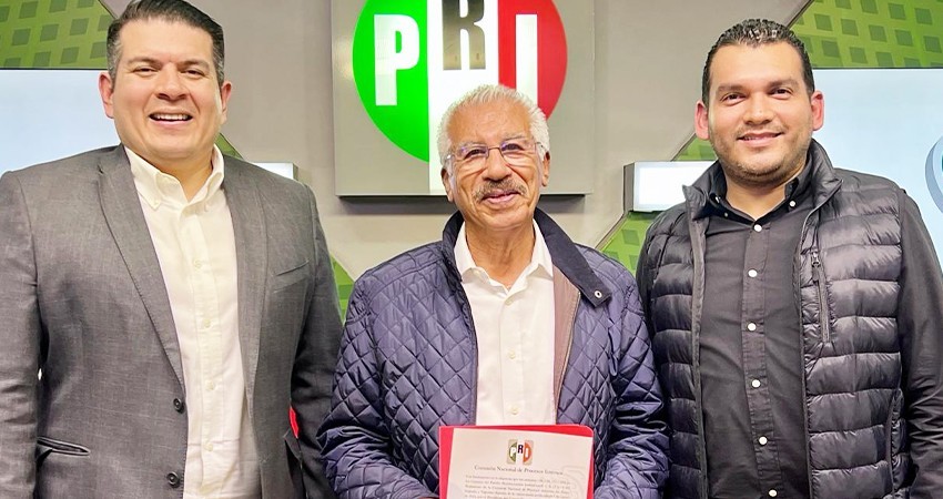 Recibe Antonio Manríquez constancia oficial como candidato al senado por el PRI