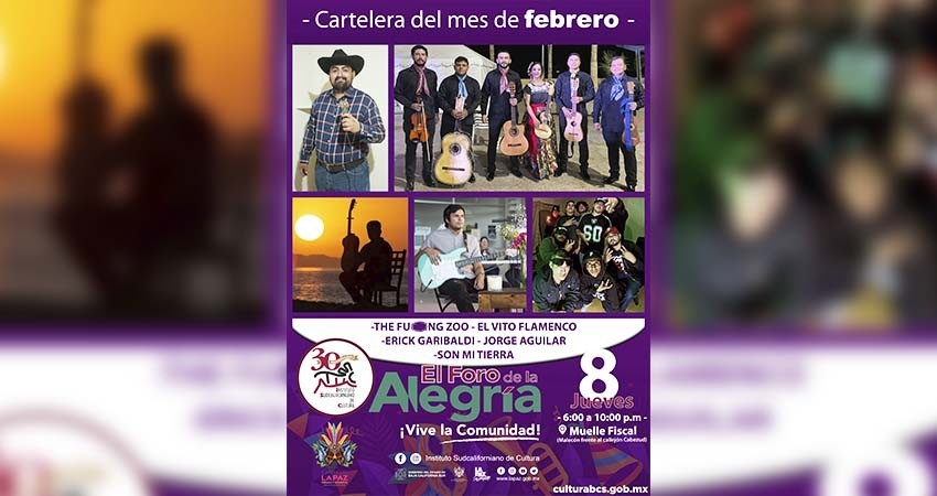 Participará ISC en el carnaval La Paz 2024 en el Foro de la Alegría