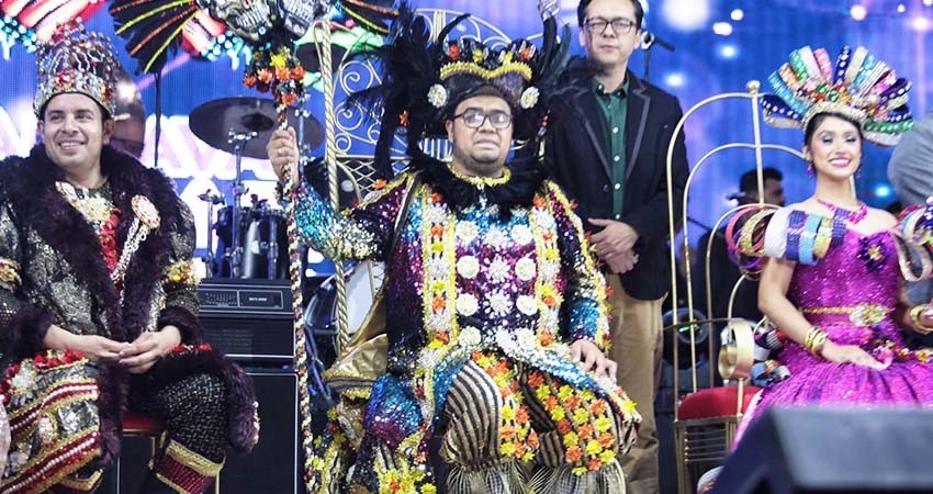 Con la quema del mal humor arrancó el Carnaval La Paz 2024