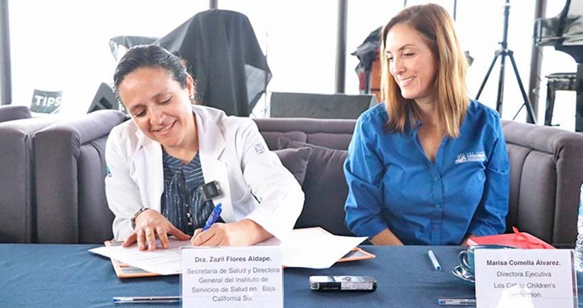 Formaliza gobierno estatal convenio para brindar atenciones gratuitas a niños con labio y paladar hendido