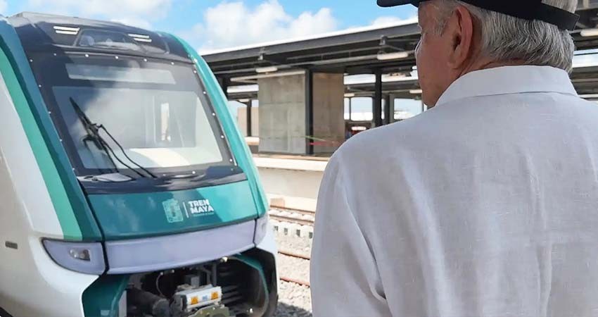 López Obrador confirma para el 29 de febrero inauguración de último tramo del Tren Maya