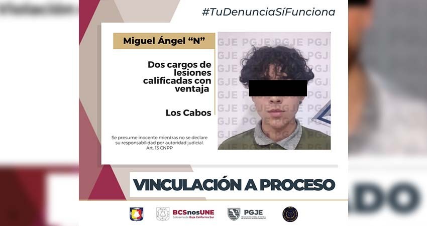 Vinculan a proceso a Miguel “N” por lesiones calificadas con ventaja Vinculan a proceso a Miguel “N” por lesiones calificadas con ventaja
